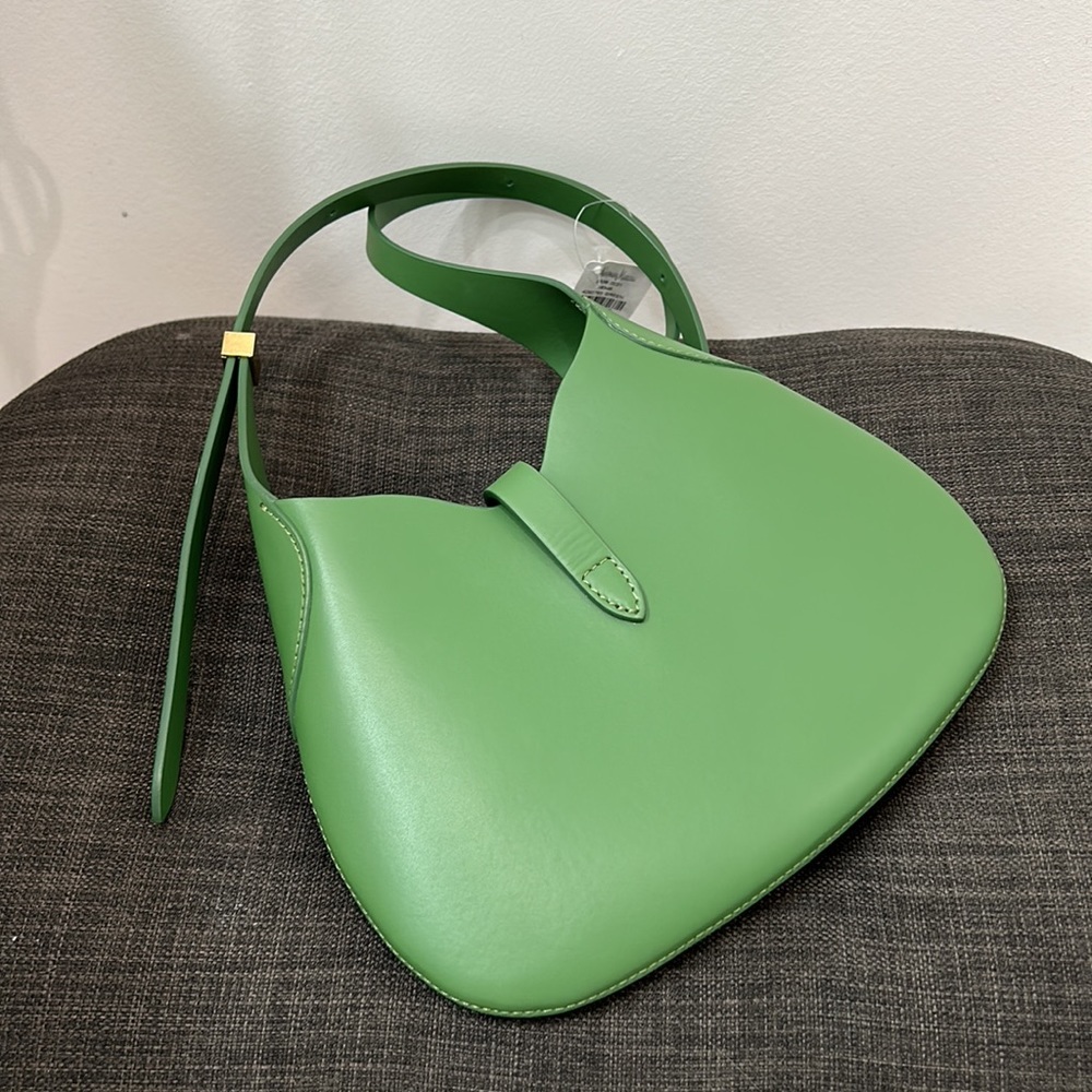 NWT Palm Angels Palm Tree Leather Hobo Bag - Picture 7 of 12